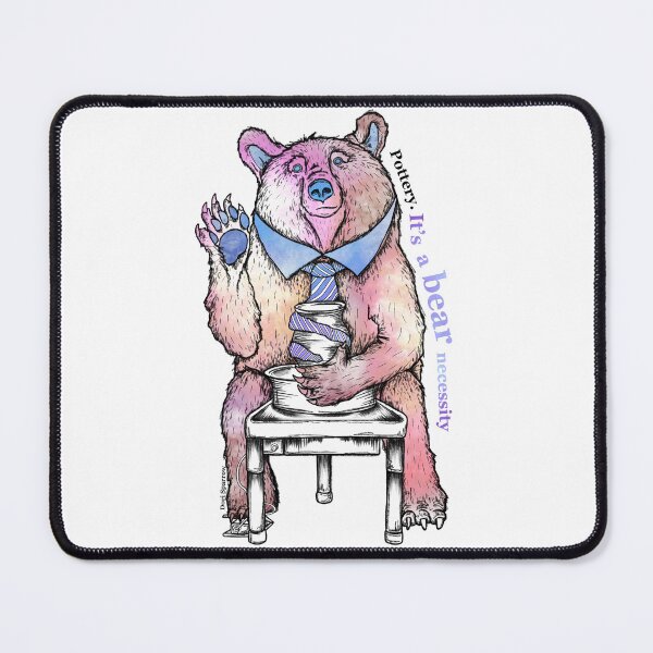 Item preview, Pottery, a bear necessity designed and sold by Dori Sparrow.