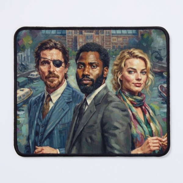 Item preview, Amsterdam Retro Period Crime Comedy Movie Tribute Art Poster designed and sold by Art's Diner.