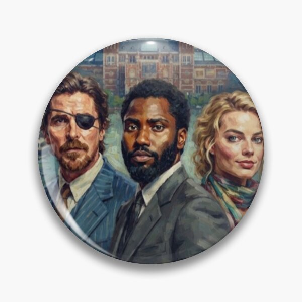 Item preview, Amsterdam Retro Period Crime Comedy Movie Tribute Art Poster designed and sold by Art's Diner.