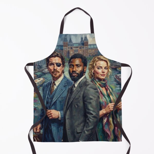 Item preview, Amsterdam Retro Period Crime Comedy Movie Tribute Art Poster designed and sold by Art's Diner.