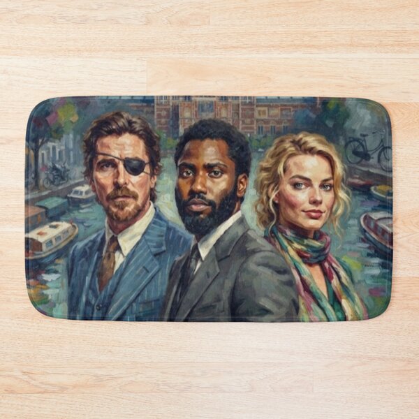 Item preview, Amsterdam Retro Period Crime Comedy Movie Tribute Art Poster designed and sold by Art's Diner.