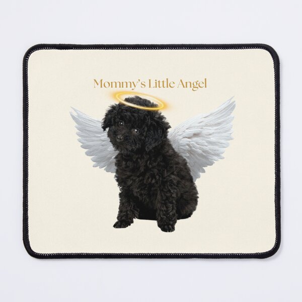 Item preview, Mommy's Little Angel Cute Poodle Gift Dog Mom designed and sold by chaos-and-curls.