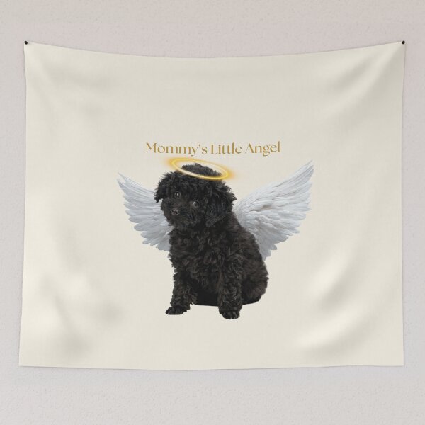 Item preview, Mommy's Little Angel Cute Poodle Gift Dog Mom designed and sold by chaos-and-curls.