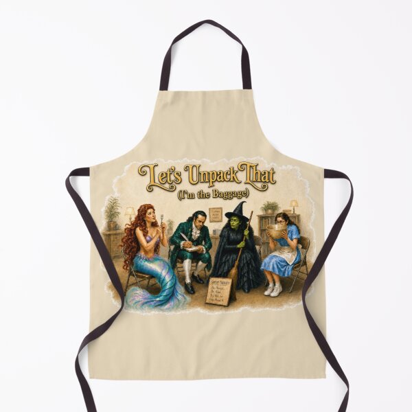 Item preview, Let's Unpack That (I'm the Baggage) - a Broadway Mashup designed and sold by Lyric Vault - Rock on.