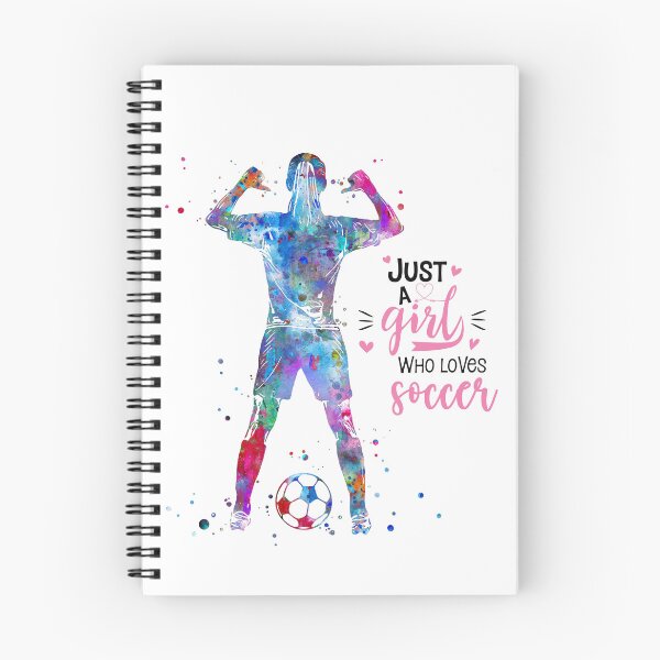 Item preview, Soccer Player Girl designed and sold by Rosaliartbook.