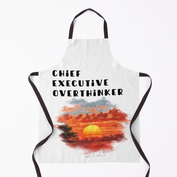 Item preview, Chief Executive Overthinker Sunset Art designed and sold by AhmadAnnaPrints.