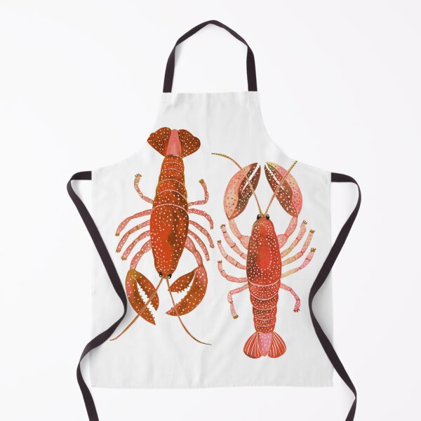 Item preview, Colourful Lobster Art Print Modern Nautical Coastal Decor designed and sold by lauragraves.