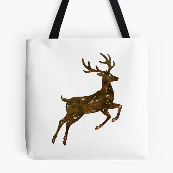 Item preview, Constellation deer watercolor designed and sold by Ana Gorozpe.