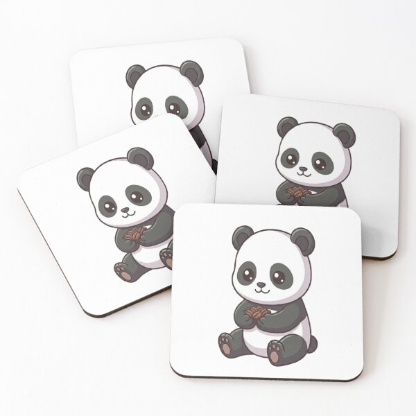 Item preview, Cute Panda Holding Coffee Beans designed and sold by Ella_Sketch.