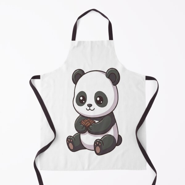 Item preview, Cute Panda Holding Coffee Beans designed and sold by Ella_Sketch.