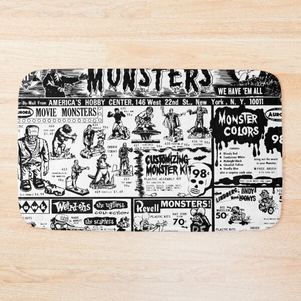 Item preview, Vintage Monster Toy Ad designed and sold by Scott Banks.