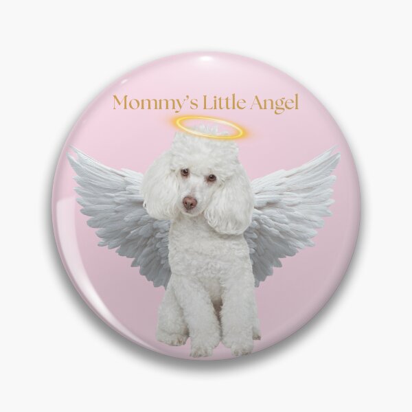 Item preview, Mommy's Little Angel Cute Poodle Gift Dog Mom designed and sold by chaos-and-curls.