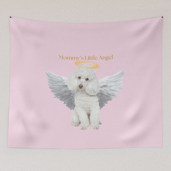 Item preview, Mommy's Little Angel Cute Poodle Gift Dog Mom designed and sold by chaos-and-curls.