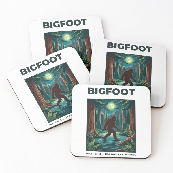 Item preview, Bigfoot Pop Art Design designed and sold by redsharkuk.