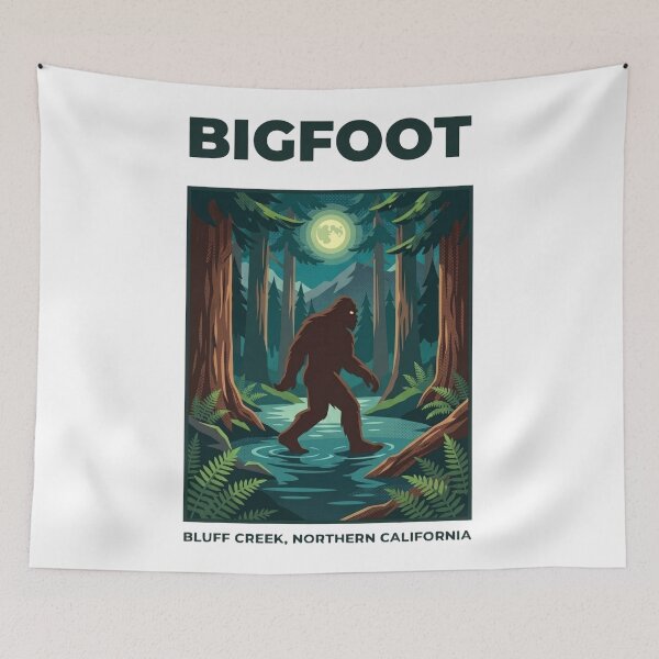 Item preview, Bigfoot Pop Art Design designed and sold by redsharkuk.