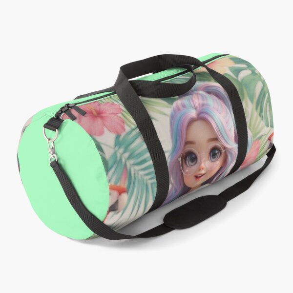 Item preview, Cute Chibi Girl Tropical Vibe designed and sold by Azurart2.