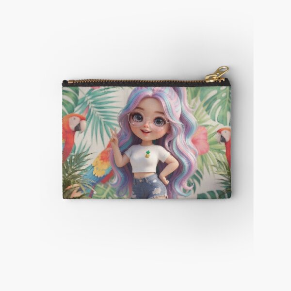 Item preview, Cute Chibi Girl Tropical Vibe designed and sold by Azurart2.