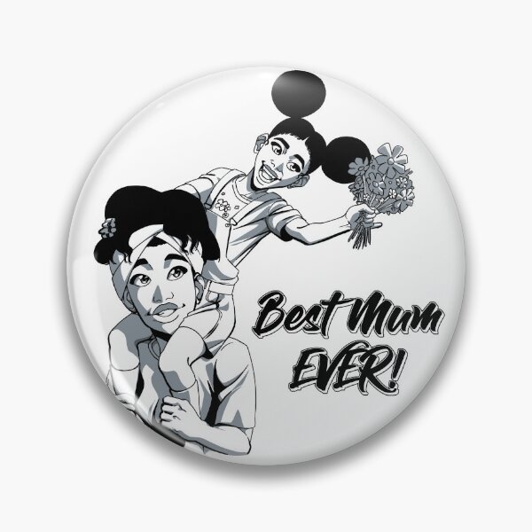 Item preview, Best Mum Ever Lineart Version designed and sold by Mulenga Visualworks.