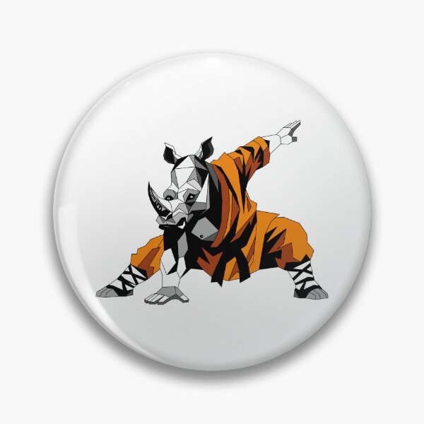 Item preview, Ray the Rhino – Defensive Kung Fu Pose designed and sold by MORRAx.