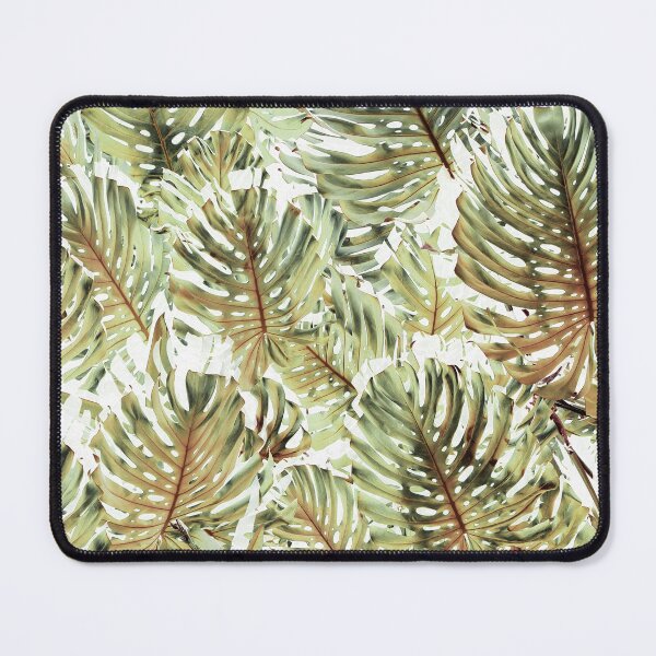 Item preview, Monstera Medley 2 Green Tropical Plants Leaf Art designed and sold by Sharon Cummings Art.