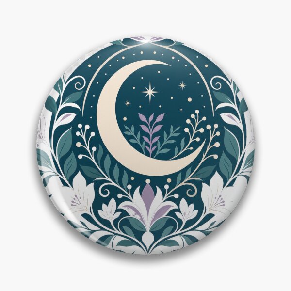 Item preview, Botanical Moon Garden designed and sold by aihrgdesign.