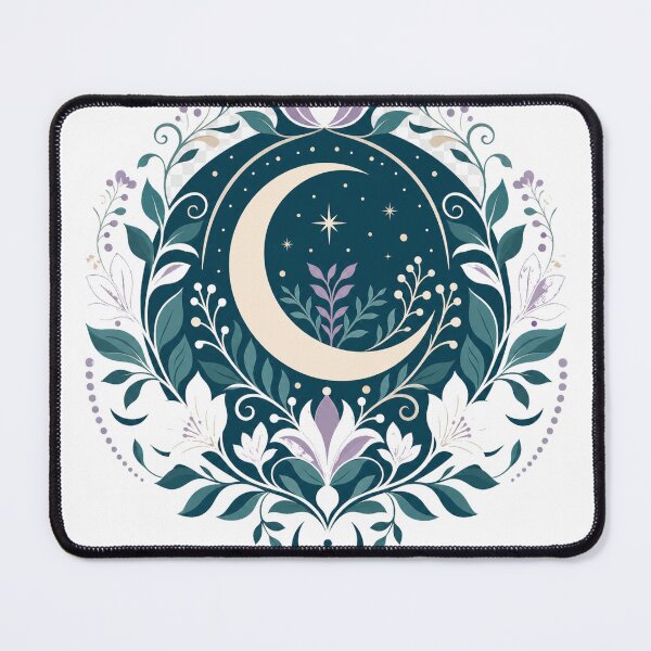 Item preview, Botanical Moon Garden designed and sold by aihrgdesign.