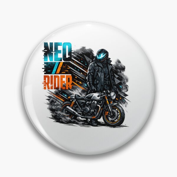 Item preview, Neo Rider Cyberpunk Biker Streetwear Graphic T-Shirt designed and sold by Samael&.
