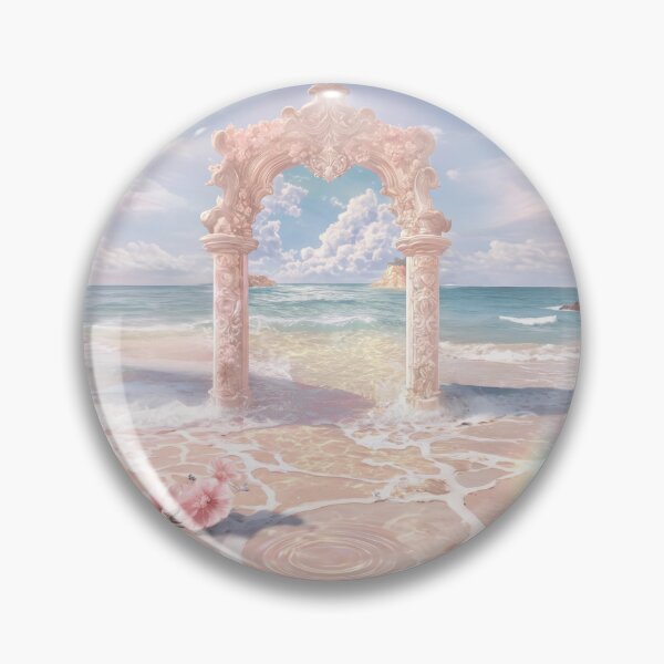 Item preview, Gateway to Paradise: Pastel Dream Beach designed and sold by goksugurkan.