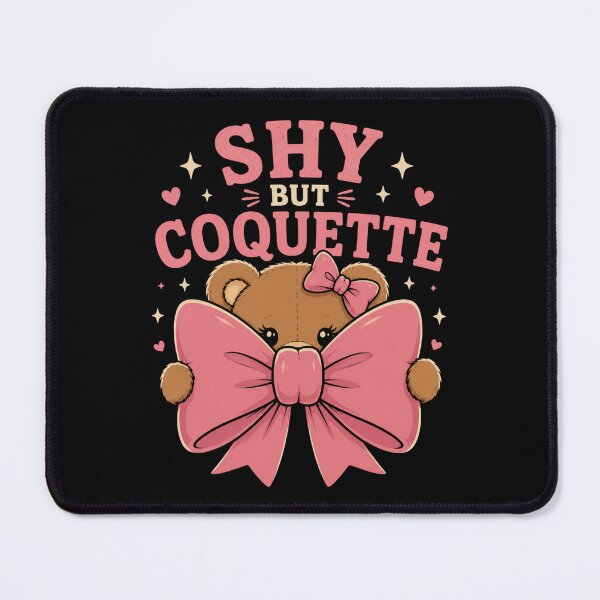 Item preview, Bear with Bows Shy But Coquette Cute Teddy Bear Design designed and sold by AMICO77.