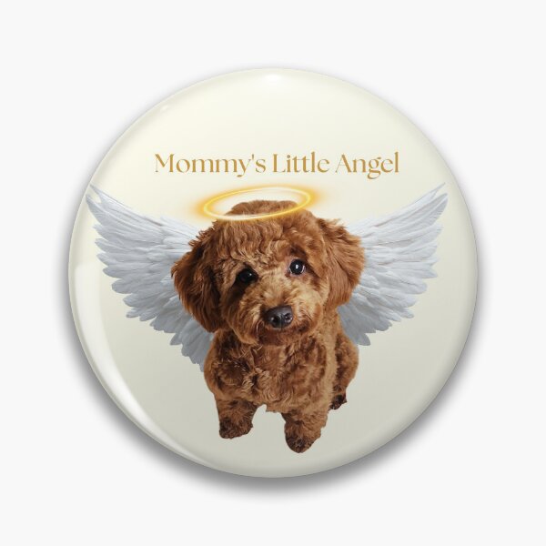 Item preview, Mommy's Little Angel Cute Poodle Gift Dog Mom designed and sold by chaos-and-curls.