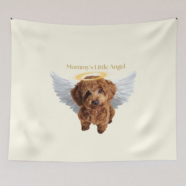 Item preview, Mommy's Little Angel Cute Poodle Gift Dog Mom designed and sold by chaos-and-curls.