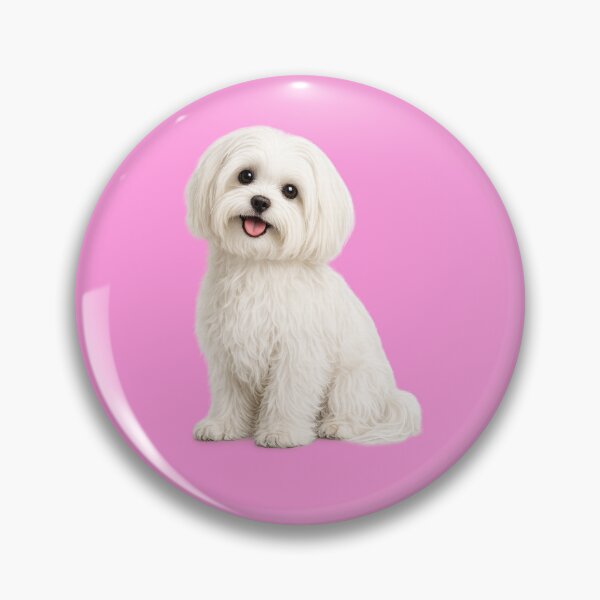 Item preview, Maltese dog designed and sold by BackgroundND.