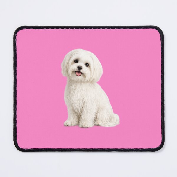 Item preview, Maltese dog designed and sold by BackgroundND.