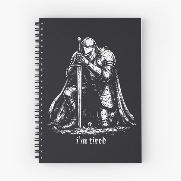 Item preview, Medieval Tired Knight Gothic Warrior Renaissance designed and sold by Y-Vibes.