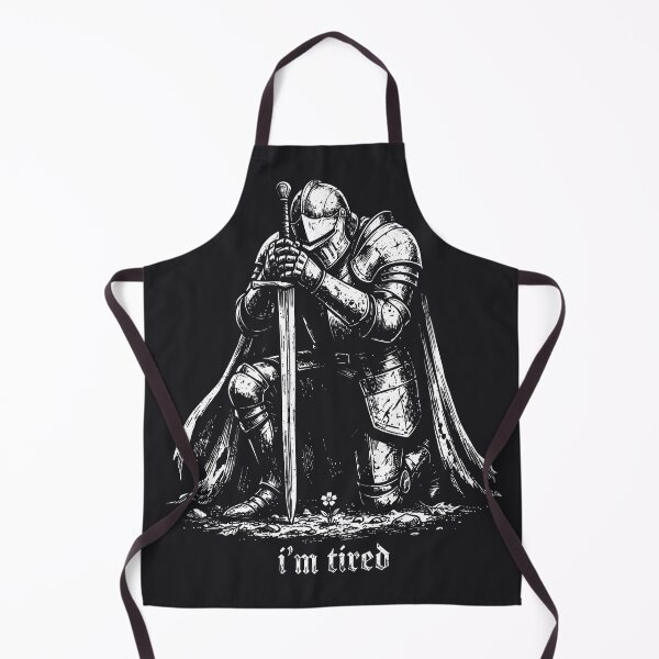 Item preview, Medieval Tired Knight Gothic Warrior Renaissance designed and sold by Y-Vibes.
