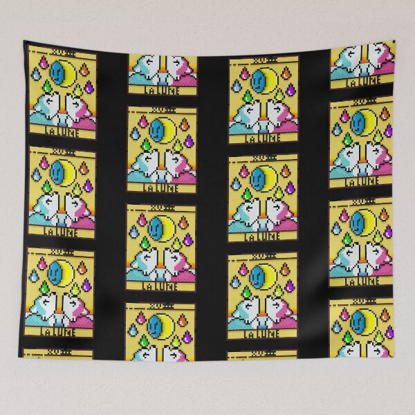 Item preview, The Moon Tarot Card La Lune Retro designed and sold by RetroRlx.