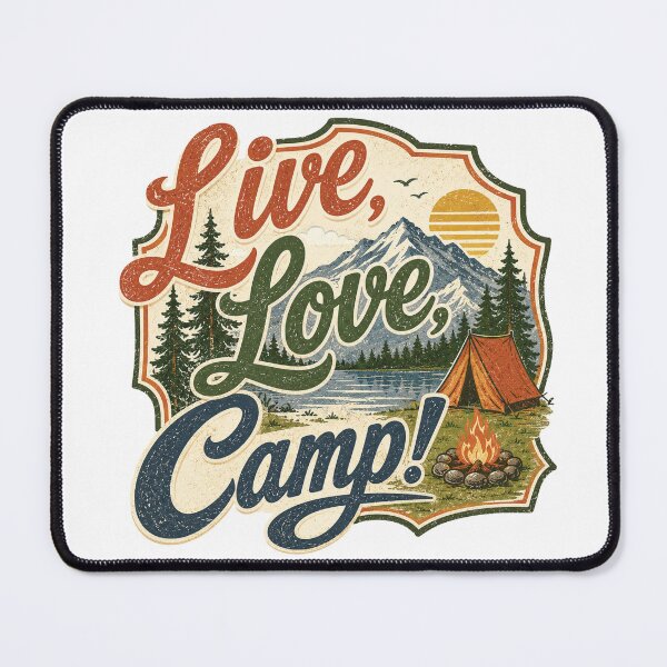 Item preview, Live Love Camp designed and sold by PresentTees.