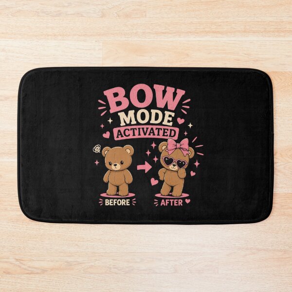 Item preview, Bear with Bows Bow Mode Activated Cute Coquette Teddy Bear designed and sold by AMICO77.