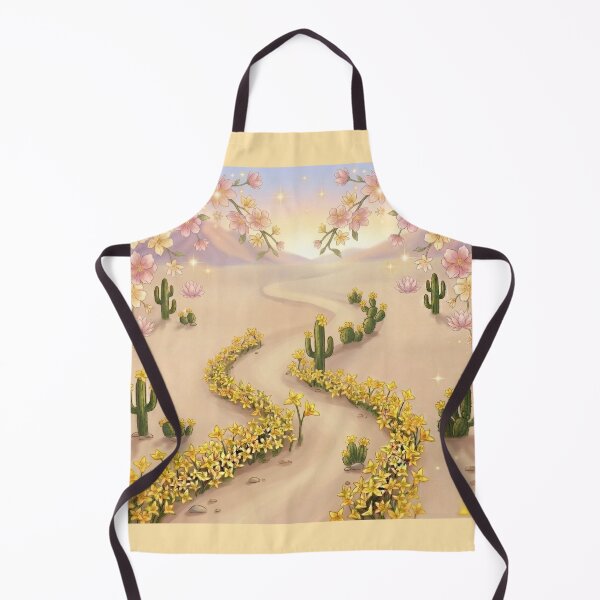 Item preview, Golden Desert Wildflowers Landscape Scenery designed and sold by Azurart2.