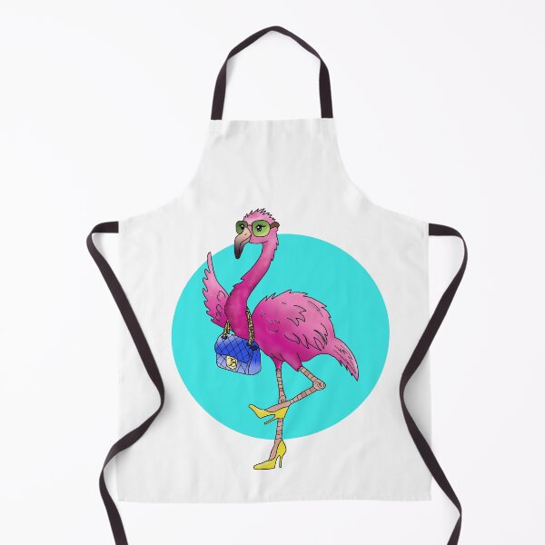 Item preview, Chic Pink Flamingo Pop Art Illustration designed and sold by TinyPawDesigns.