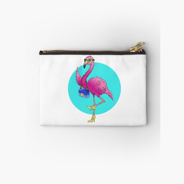 Item preview, Chic Pink Flamingo Pop Art Illustration designed and sold by TinyPawDesigns.
