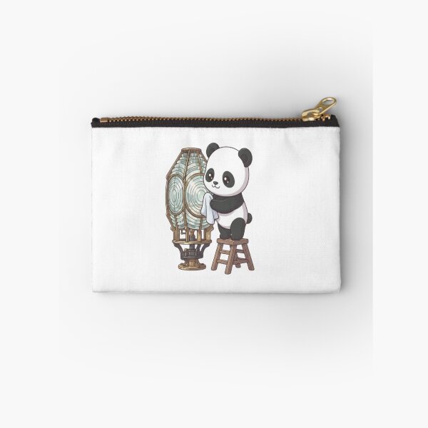 Item preview, Cute Panda Cleaning Lighthouse Lens designed and sold by Ella_Sketch.