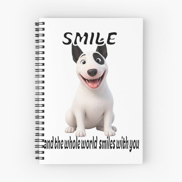 Item preview, Bull Terrier SMILE designed and sold by SmARTNiki.