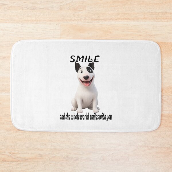Item preview, Bull Terrier SMILE designed and sold by SmARTNiki.
