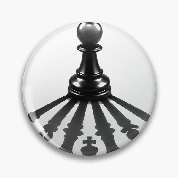 Item preview, Master Yourself Chess Pawn Art designed and sold by -DEEWOLF-.