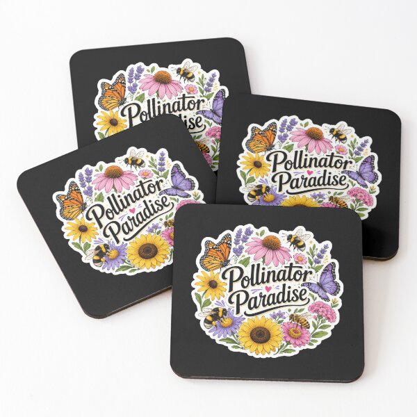 Item preview, Pollinator Paradise Garden designed and sold by Sketchlegacy.