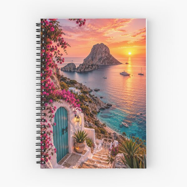 Item preview, Es Vedrà Golden Sunset Ibiza Escape designed and sold by piketo.