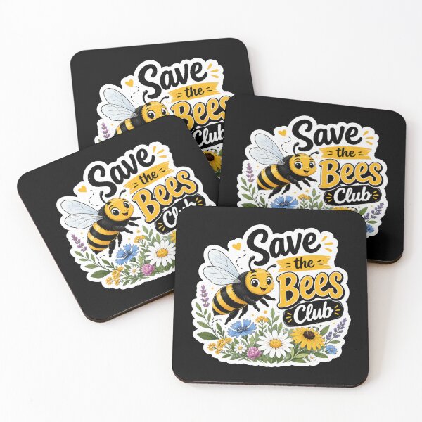 Item preview, Save the Bees Club designed and sold by Sketchlegacy.
