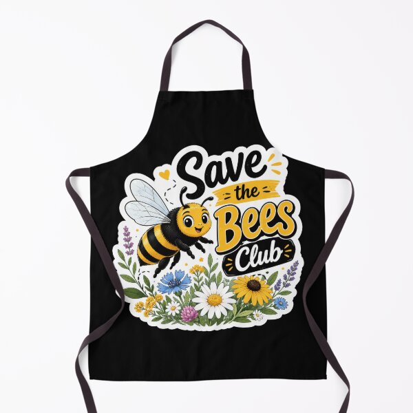 Item preview, Save the Bees Club designed and sold by Sketchlegacy.