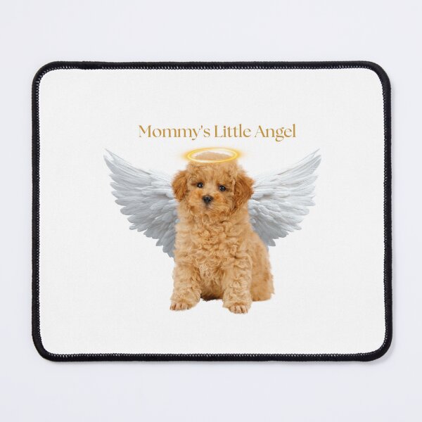 Item preview, Mommy's Little Angel Cute Poodle Gift Dog Mom designed and sold by chaos-and-curls.